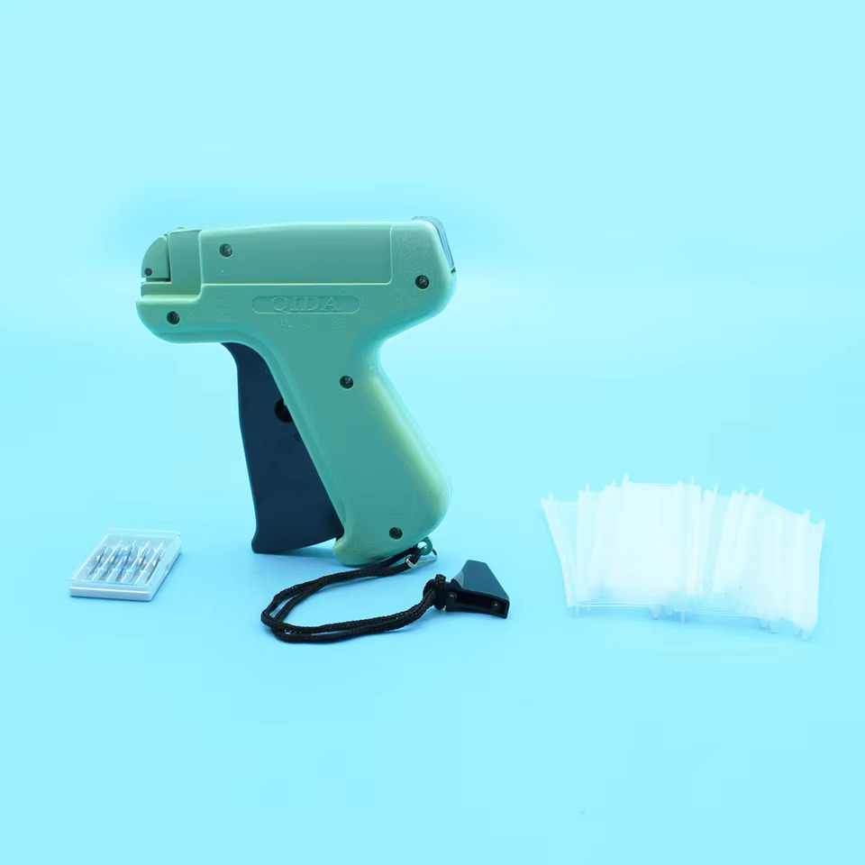 라벨 테이프  태그 건 바늘 천 태깅 수동 기계 인쇄 원단 타올 패스너 DIY 티셔츠 키트 재봉 : 엠제이에스무역