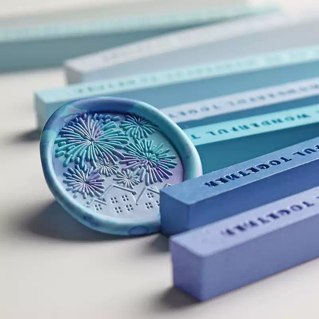 실링왁스 무광 파스텔톤 매트왁스 사각 스틱