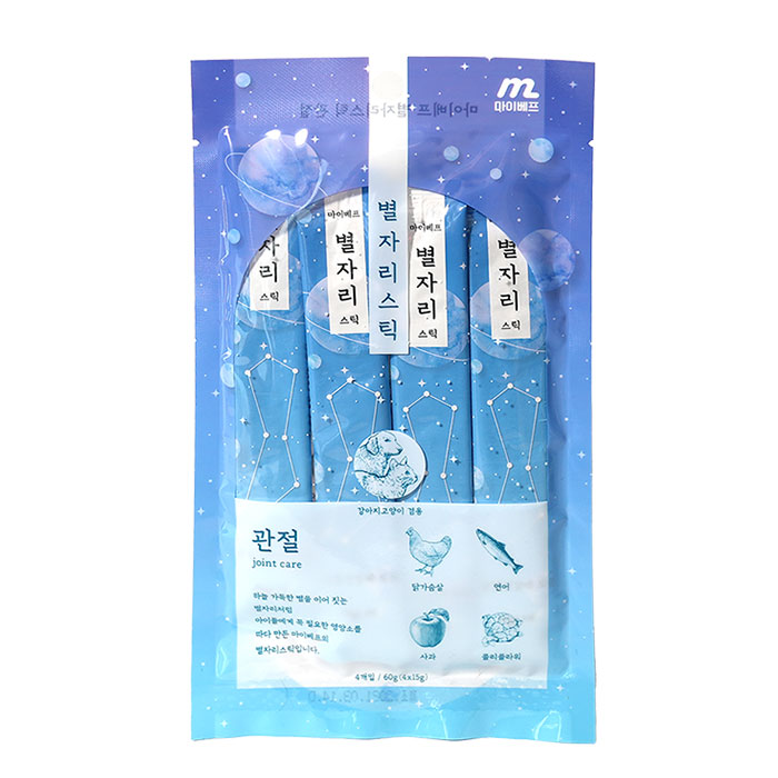 마이베프 별자리스틱 15g x 4P 관절 건강 고양이간식 - 메인 이미지