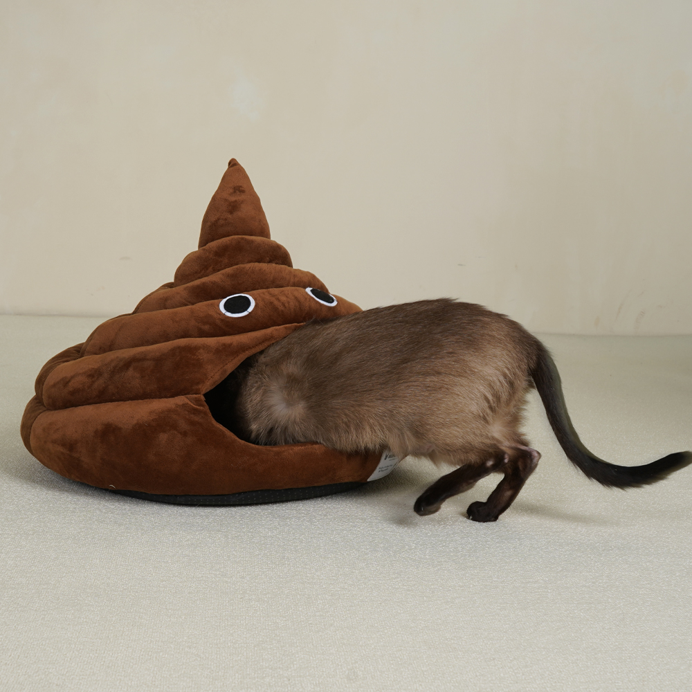 개과천선 푸푸 숨숨 고양이 하우스 반려묘 방석 동굴형 숨숨집 강아지 극세사