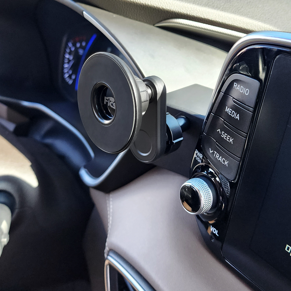 픽스 싼타페 4세대 TM 페이스리프트 이전(18-20년식) 전용 차량용 핸드폰 거치대 마운트 단일