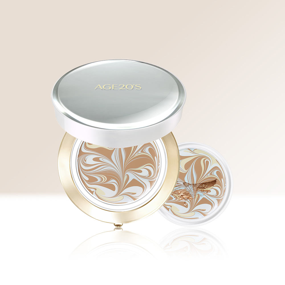 에이지투웨니스 시그니처 에센스 팩트 마스터 벨벳 14g 본품+리필 (SPF50+ PA++++)