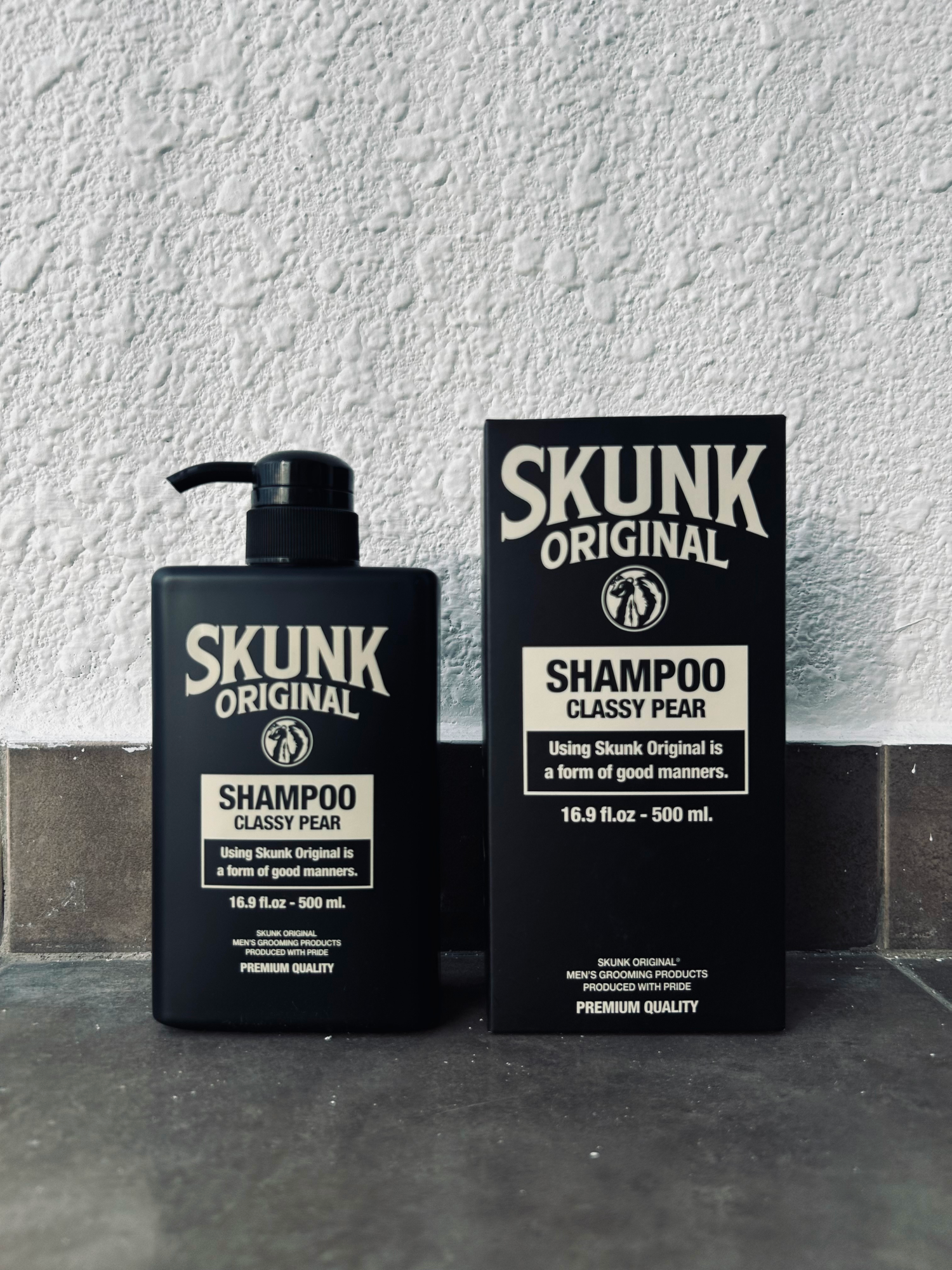 스컹크오리지날 클래시 피어 바버샵 독일 맥주효모샴푸 탈모샴푸 시트러스, 500ml, 1개