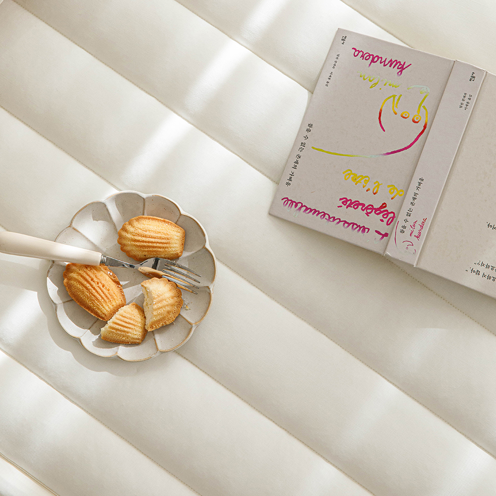 궁극의 부드러움 100% 모달 두툼한 누빔패드 (뒷면 밴딩)