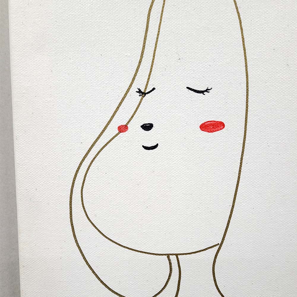 아트앤샵 미술작품 김경주 원작 Happy sessaki 현대미술 그림액자 - 상세 이미지 2