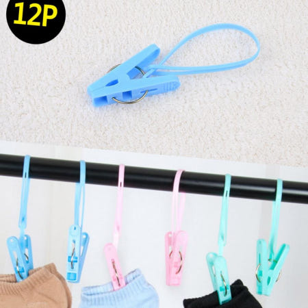 건조집게 양말집게걸이 빨래집게걸이 12P
