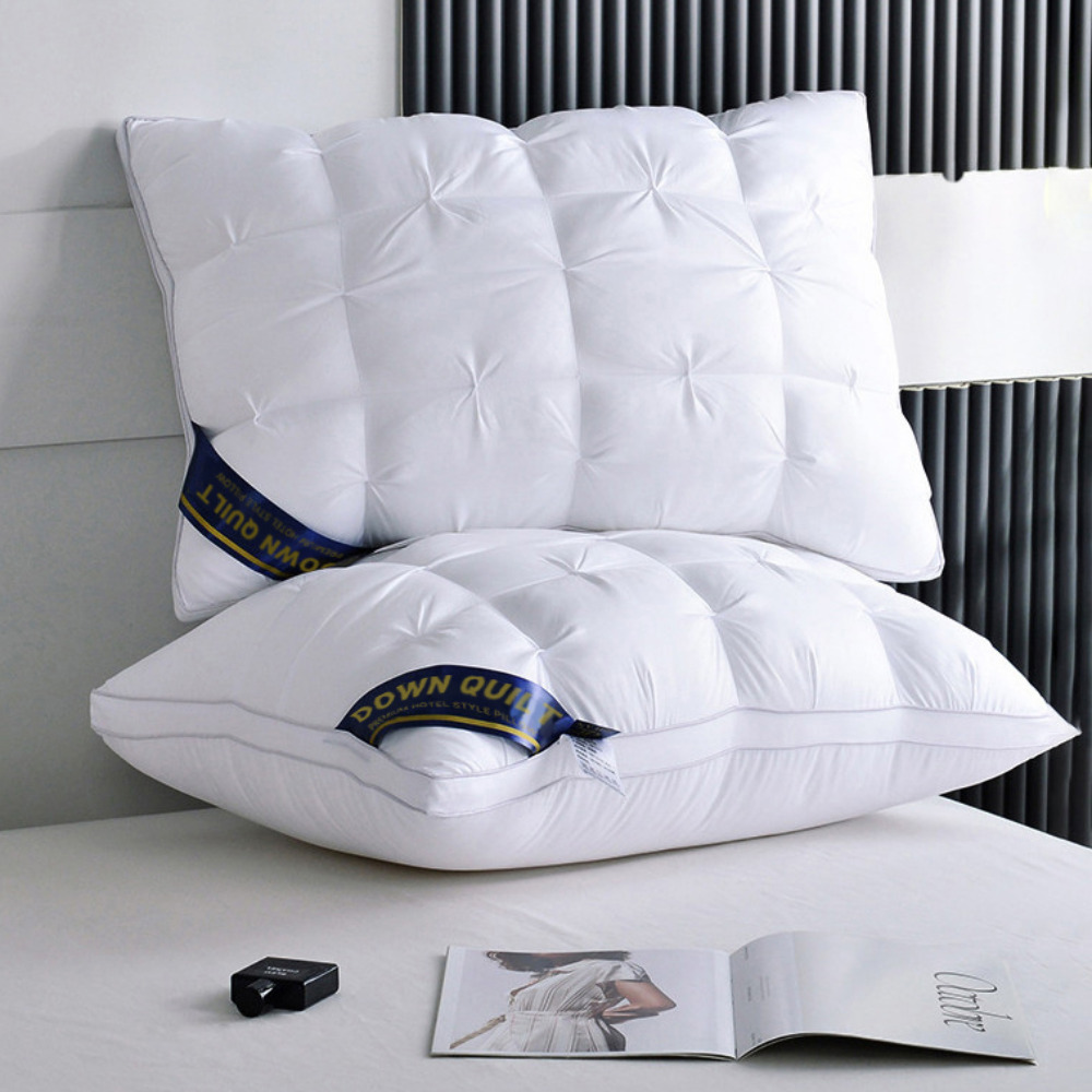 1+1 꿀잠 맞춤 베개 1000g 푹신한 숙면 수면 베개