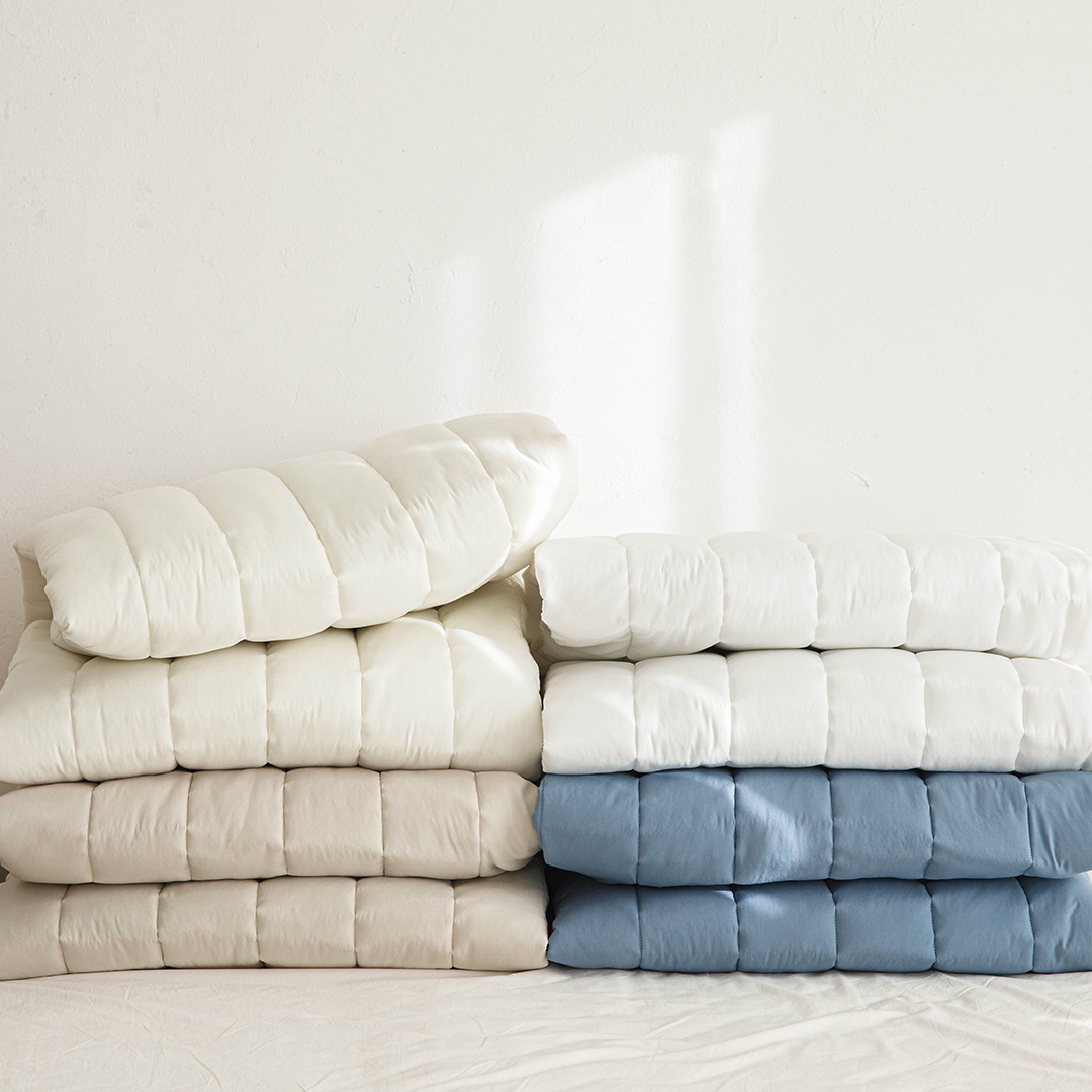 궁극의 부드러움 100% 모달 두툼한 누빔패드 (뒷면 밴딩)