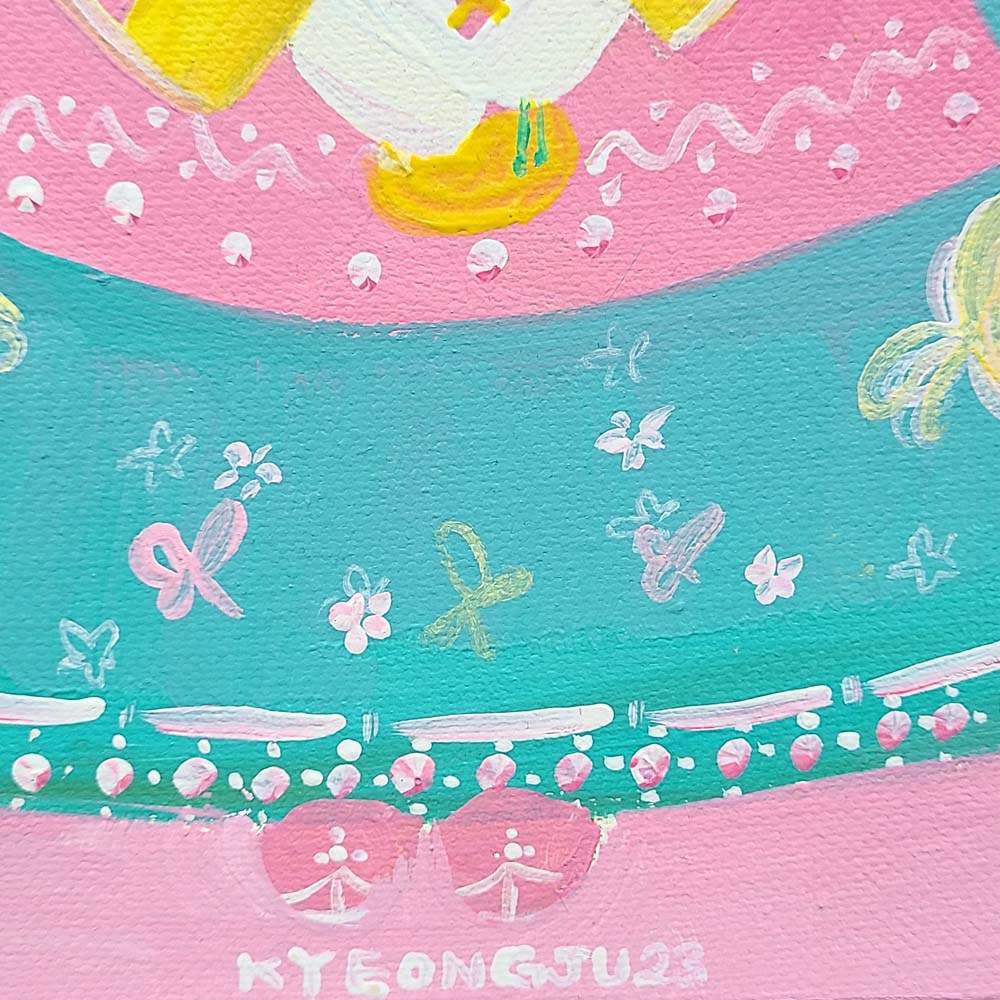 아트앤샵 미술작품 김경주 원작 Hanbok 현대미술 그림액자 - 상세 이미지 4