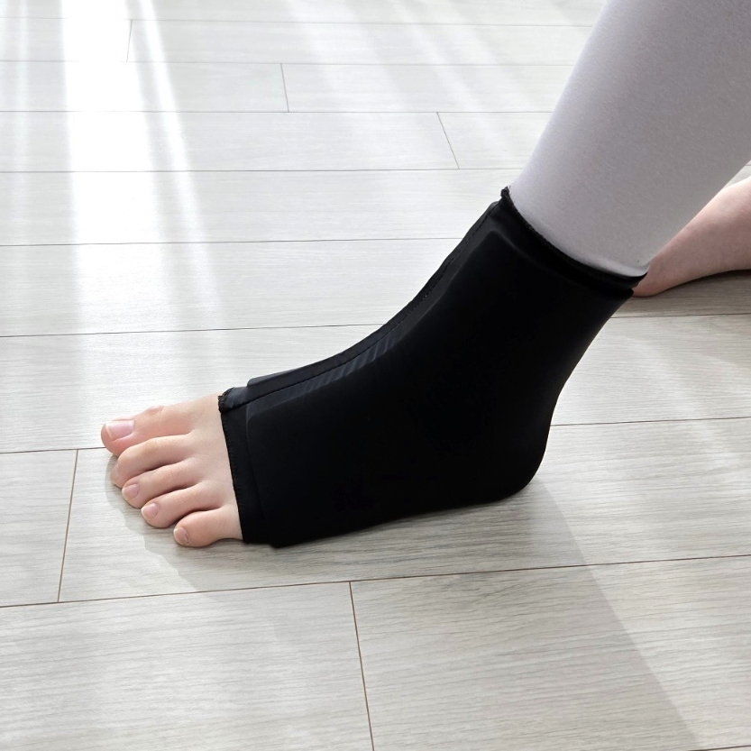 맨사템 발목 냉 온 발 찜질팩 찜질기 아이싱 블랙L사이즈 1개