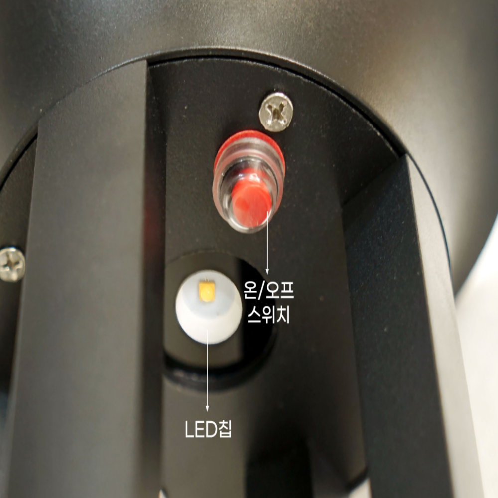태양광전등 LED 태양열 조명 태양광 정원등 잔디등 사각 - 상세 이미지 2