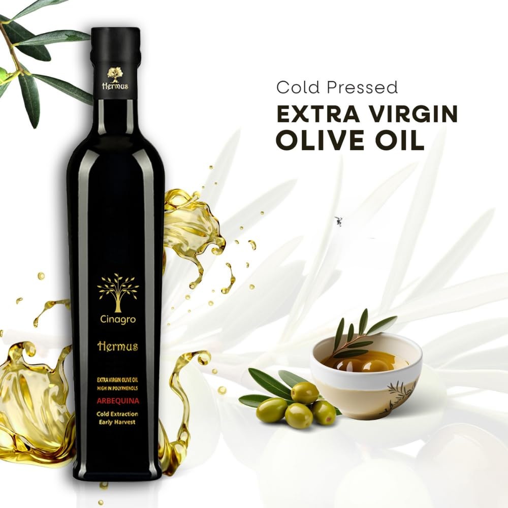 Cinagro의 Hermus Extra Virgin 올리브 오일 Arbequina 품종 이미지 7