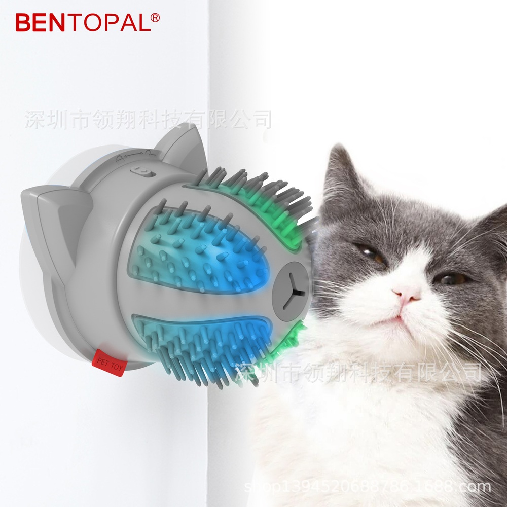 LED 고양이 자동 브러시 간단하게 부착하여 사용 - 상품 이미지