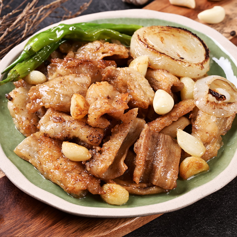 납작대창 고소한 손질 염통 구이 술 안주 캠핑요리 200g 이미지 4