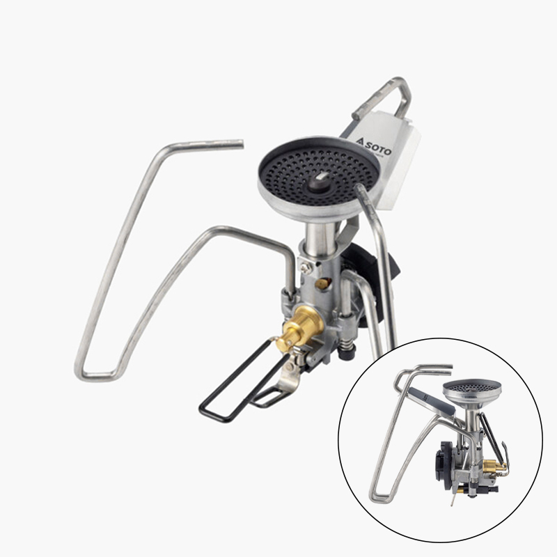 SOTO 소토 레귤레이터 스토브 트라이 트레일 350 휴대용 백패킹 가스버너