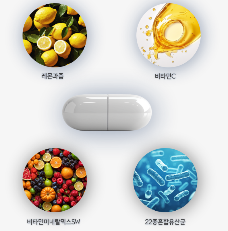 레몬정 영국산 비타민c 하루레몬 60정 - 상세 이미지 4