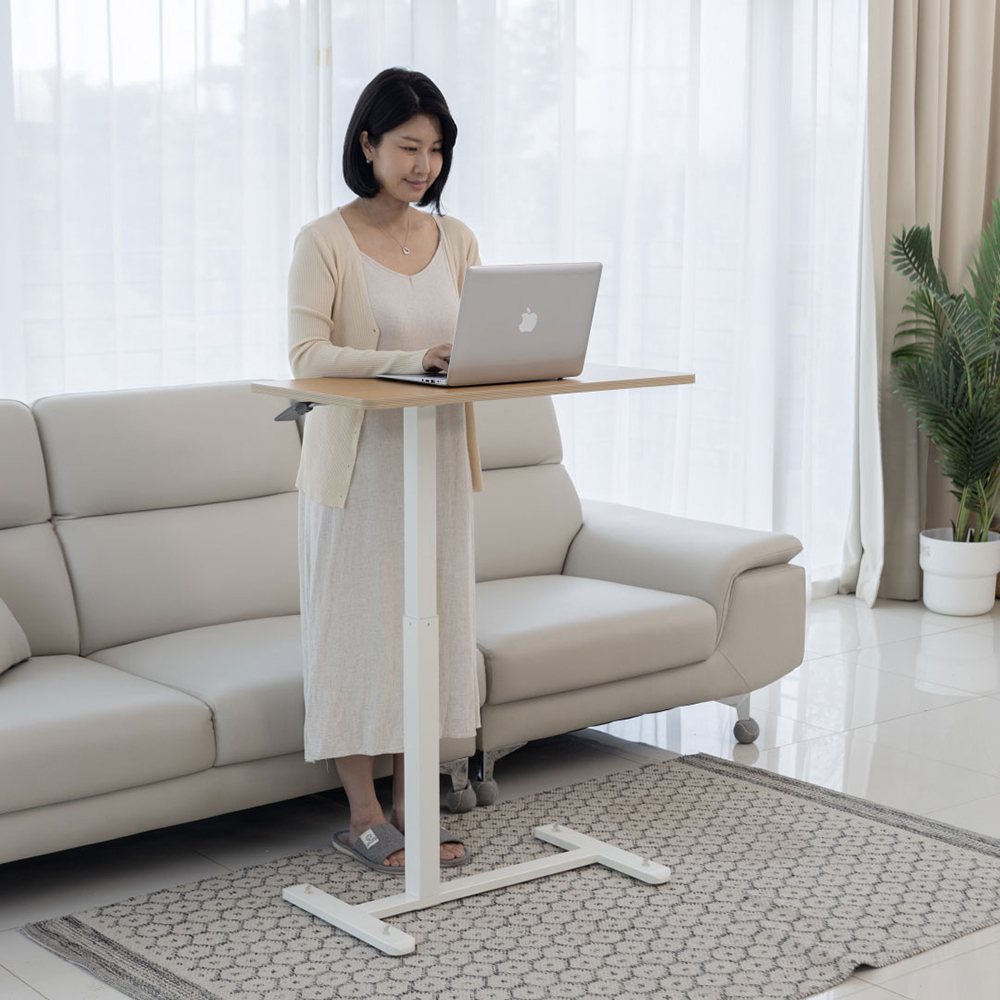 핏쳐 MS2 이동식 높이조절 침대 소파 사이드 테이블