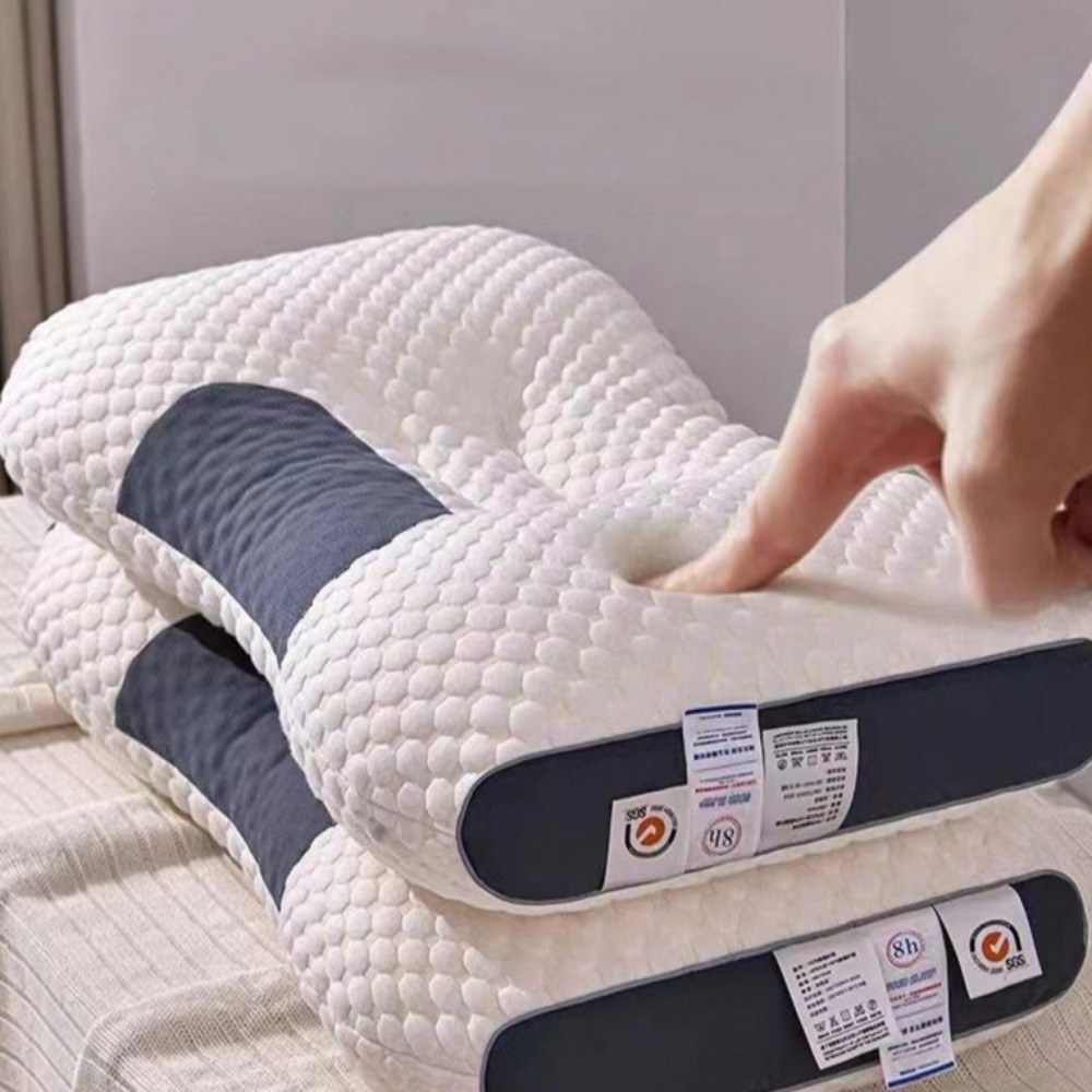 1+1 낮은 경추 베개 900g 꿀잠 맞춤 푹신한 베개