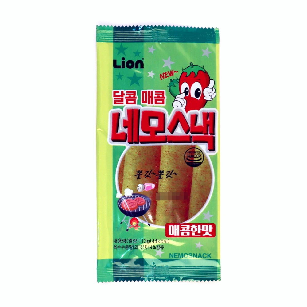 신흥물산 네모스넥 매운 13g X 30개 소포장 과자 간식 군것질 거리 직장인 추억의 : 케이온커머스
