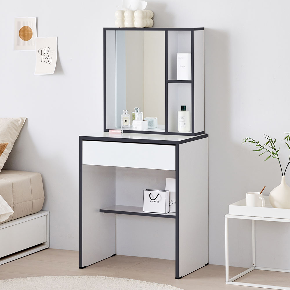 미즈 서랍 수납 화장대 600