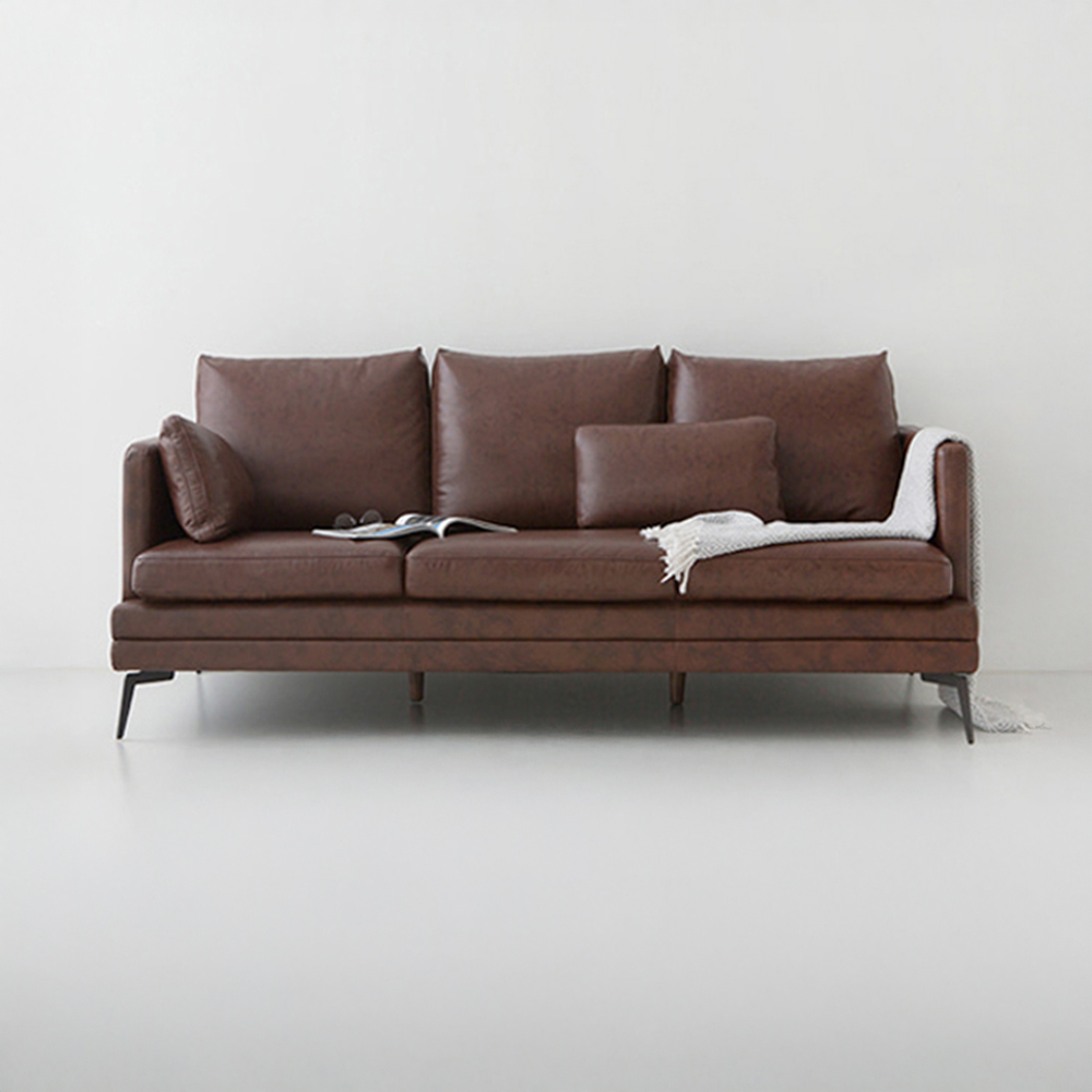 HOLANO 3인 이태리 가죽소파 (서울/인근경기지역 직배송)