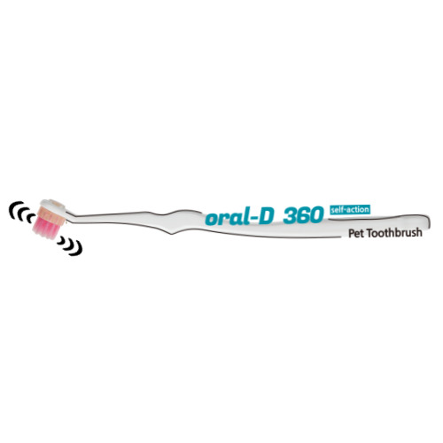 무지조타 oral-D 360 오랄디360 강아지 고양이 칫솔 - 상세 이미지 5