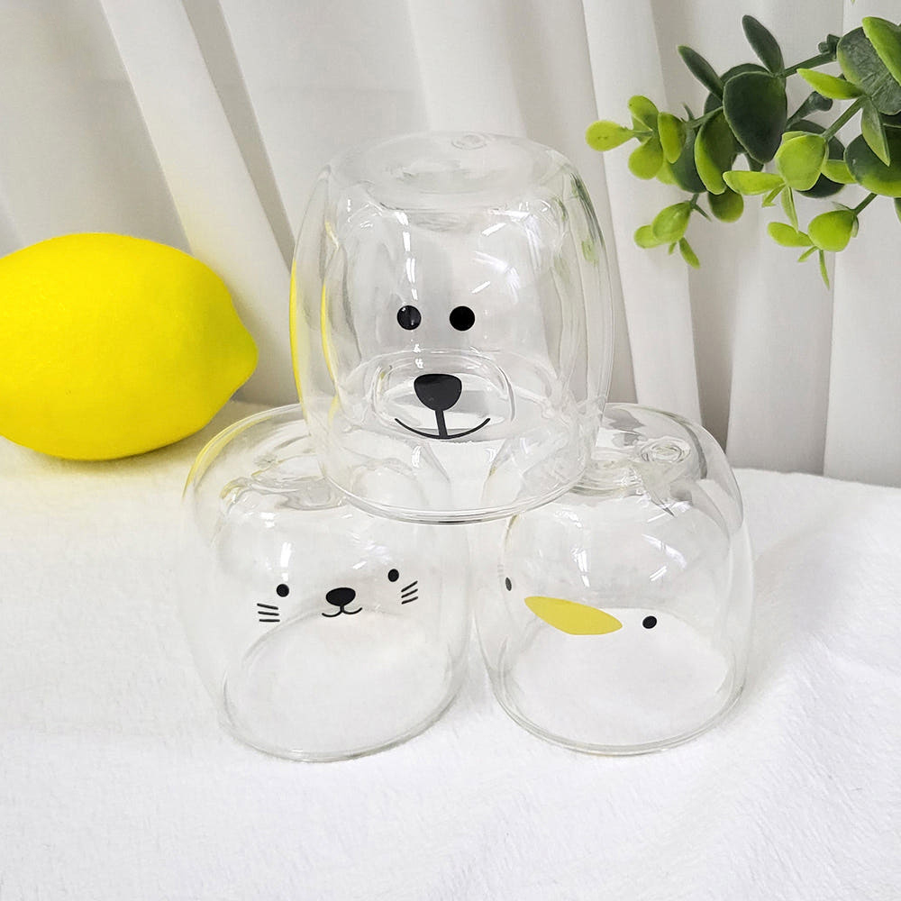 UH 귀여운 곰돌이 소주잔 특이한 술잔
