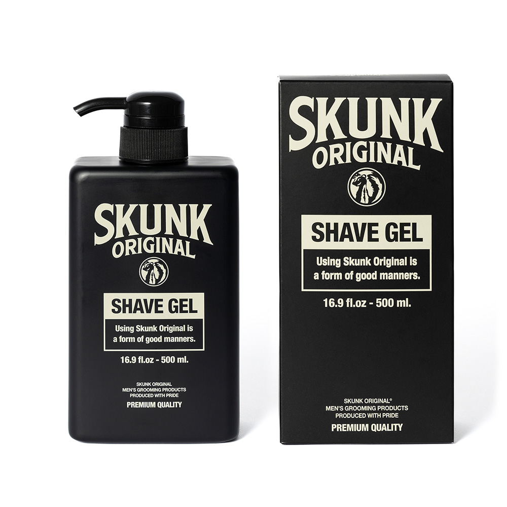 스컹크오리지날 클리어 바버샵 쉐이빙젤 남자면도 스킨케어 쉐이빙부스터 500ml, 1개 - 메인 이미지