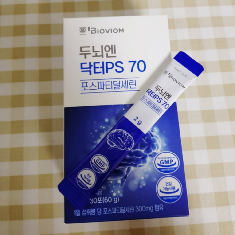 두뇌엔닥터 PS70 포스파디딜세린 포스파디 포스파티 30포 x 6박스 이미지 6