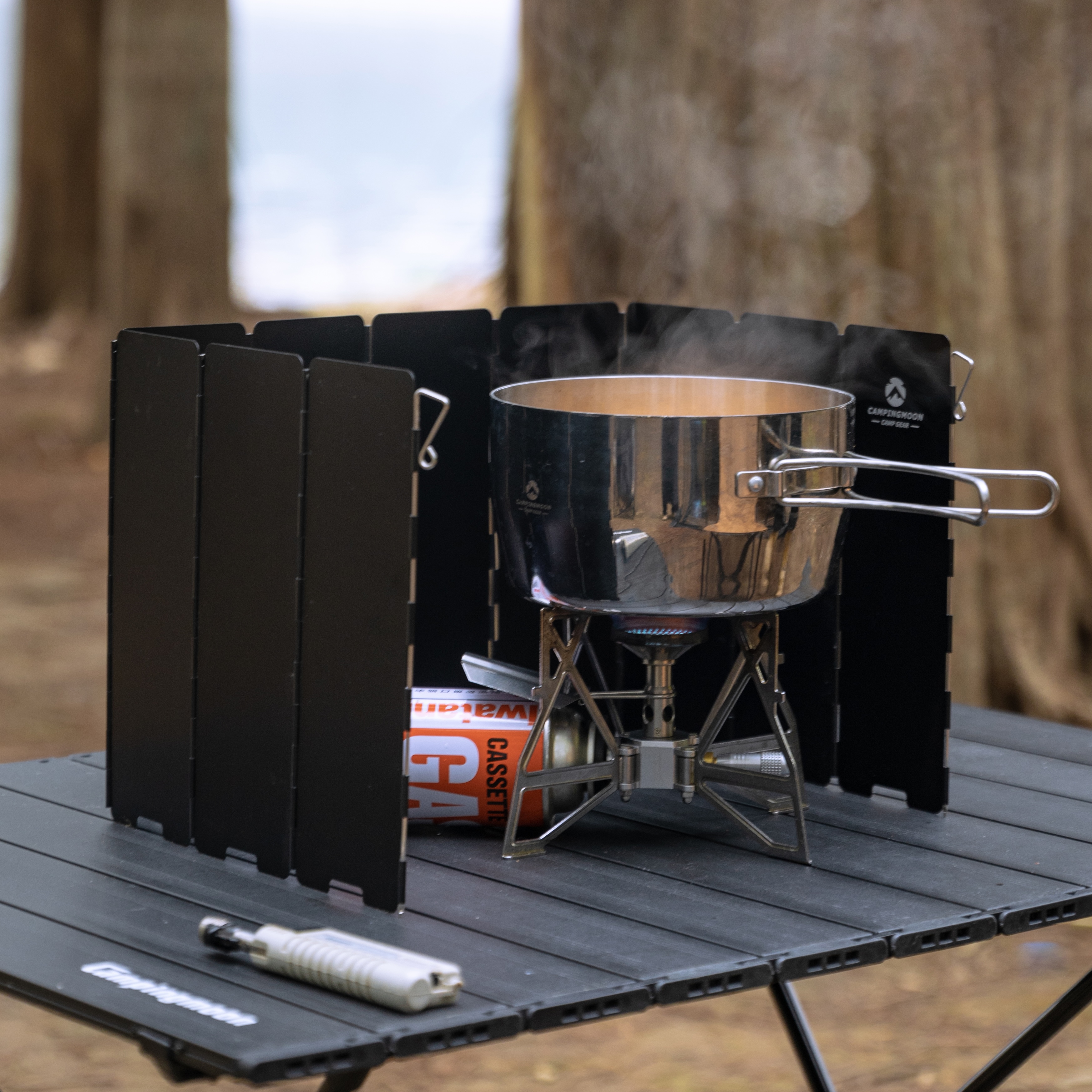 캠핑문 10단 버너 바람막이 윈드스크린 BKYD-8 / BKYD-10