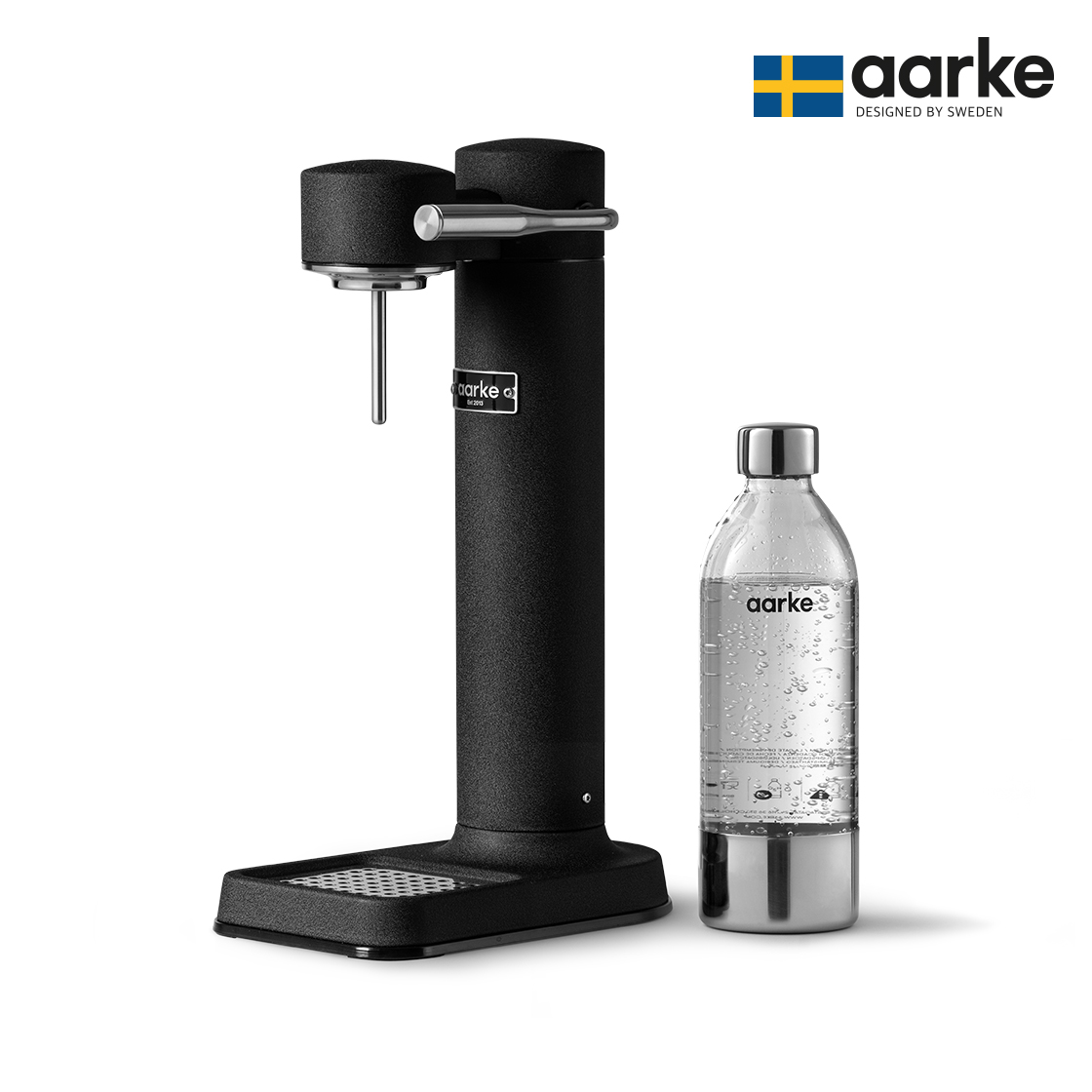 아르케 카보네이터3 스웨덴 탄산수 제조기 올스테인리스 매트블랙