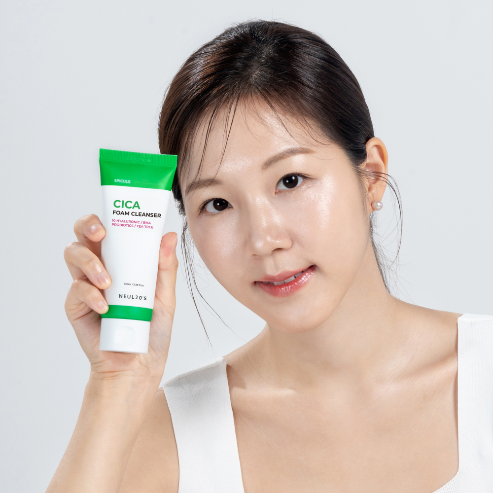 [화해 어워드 수상] 늘투엔티스 스피큘 시카 폼 클렌저 각질 병풀 블랙헤드 진정 100ml - 상세 이미지 3