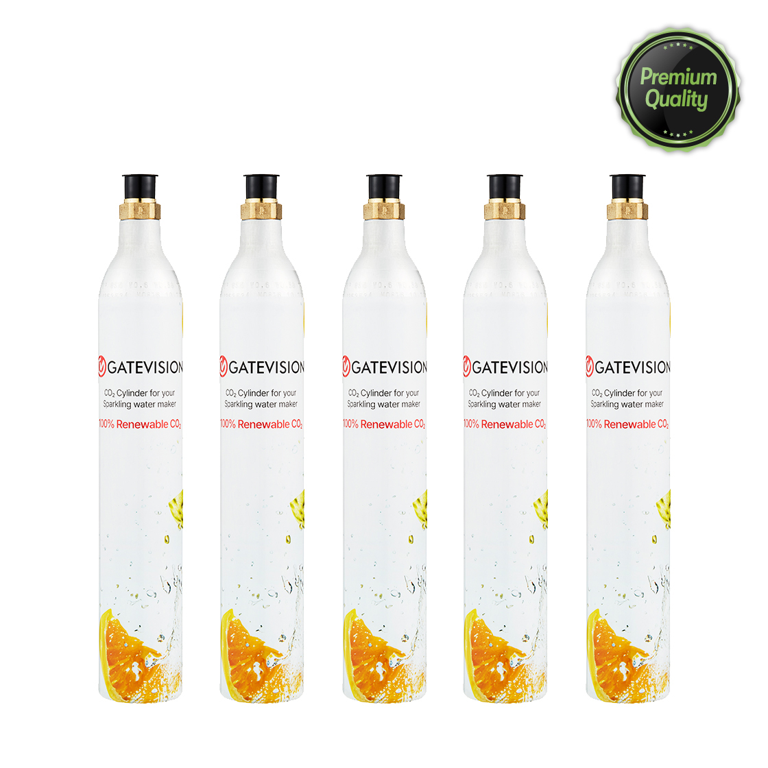 [정품] 아르케 카보네이터3 프로 스웨덴 탄산수 제조기 전용 탄산 실린더 5EA