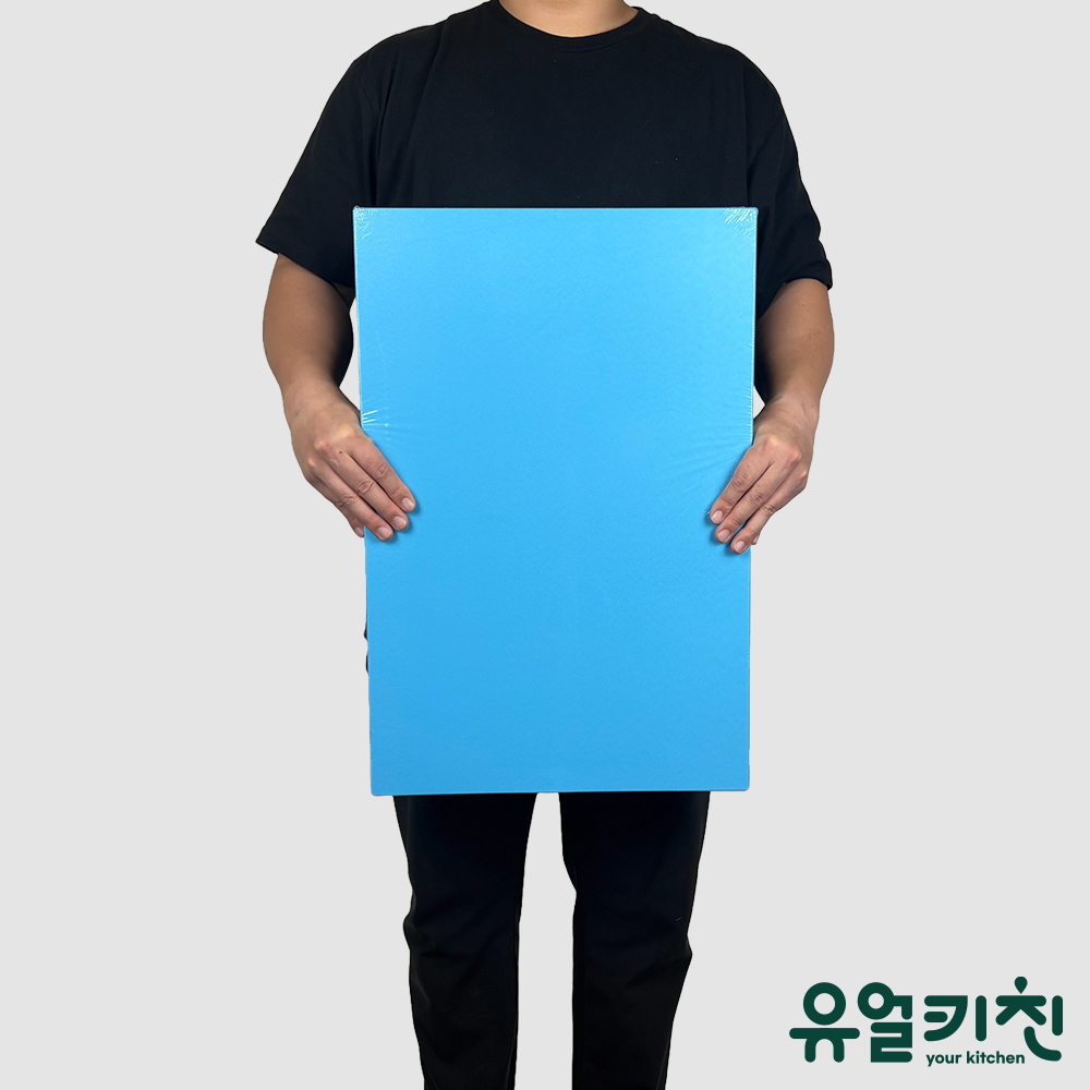 업소용 위생 도마 플라스틱 식당용 도마 60x40cm(18T), 블루