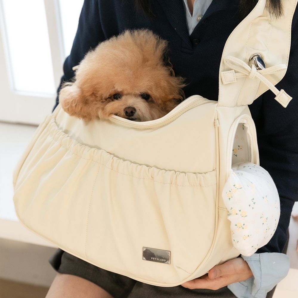 강아지슬링백 앞가방 강아지이동가방 포대기 앨리스 단품M 이미지 4