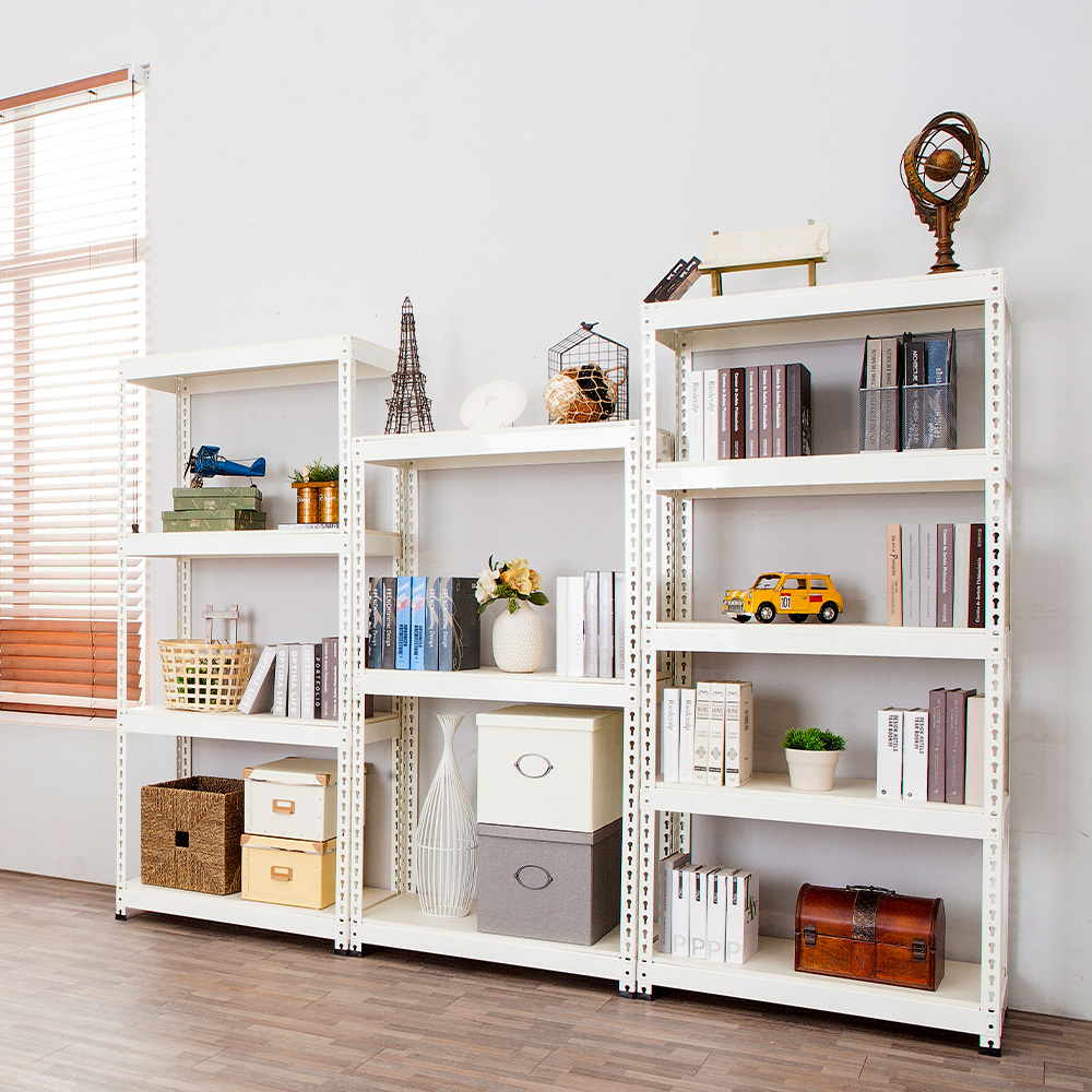 뮤트 3단 팬트리 다용도실 시스템 무타공 문뒤 선반 책 모듈 선반장 500400900 - 상세 이미지 3