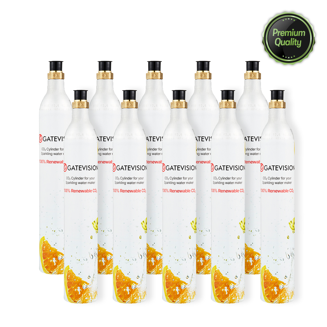 [정품] 아르케 카보네이터3 프로 스웨덴 탄산수 제조기 전용 탄산 실린더 10EA