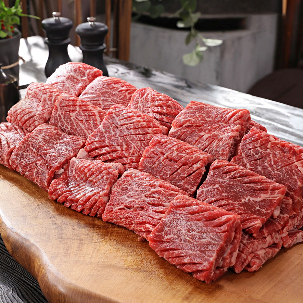 노다지 안창살 스테이크 300g 6팩 이용식 통원육 소고기 스테이크고기 소고기구이 - 상세 이미지 2