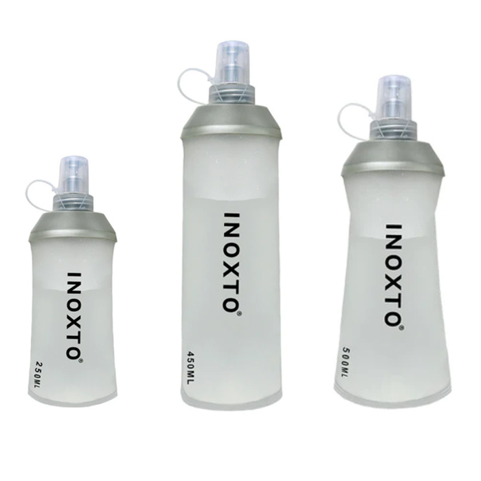 INOXTO 소프트 접이식 스포츠 물병 러닝 등산 물통 250ml - 상세 이미지 2