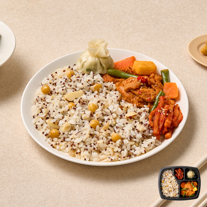 굿스푼 맛있는 다이어트 식단 고기많은 12종 12팩 정기배송 냉동 도시락 배달 직장인 사진 4