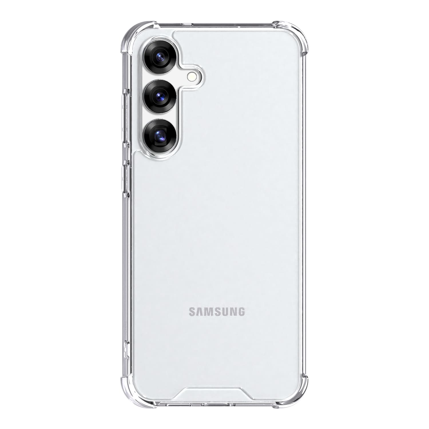 실리콘 범퍼 젤하드 탱크케이스 투명, 갤럭시S25 플러스 - 상세 이미지 2