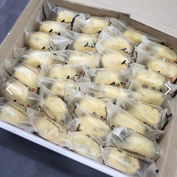 우리쌀 100% 굳지않는 쑥개떡 개별포장 1.5kg(50gx30개입) 식사대용 간식 떡선물 - 상세 이미지 3