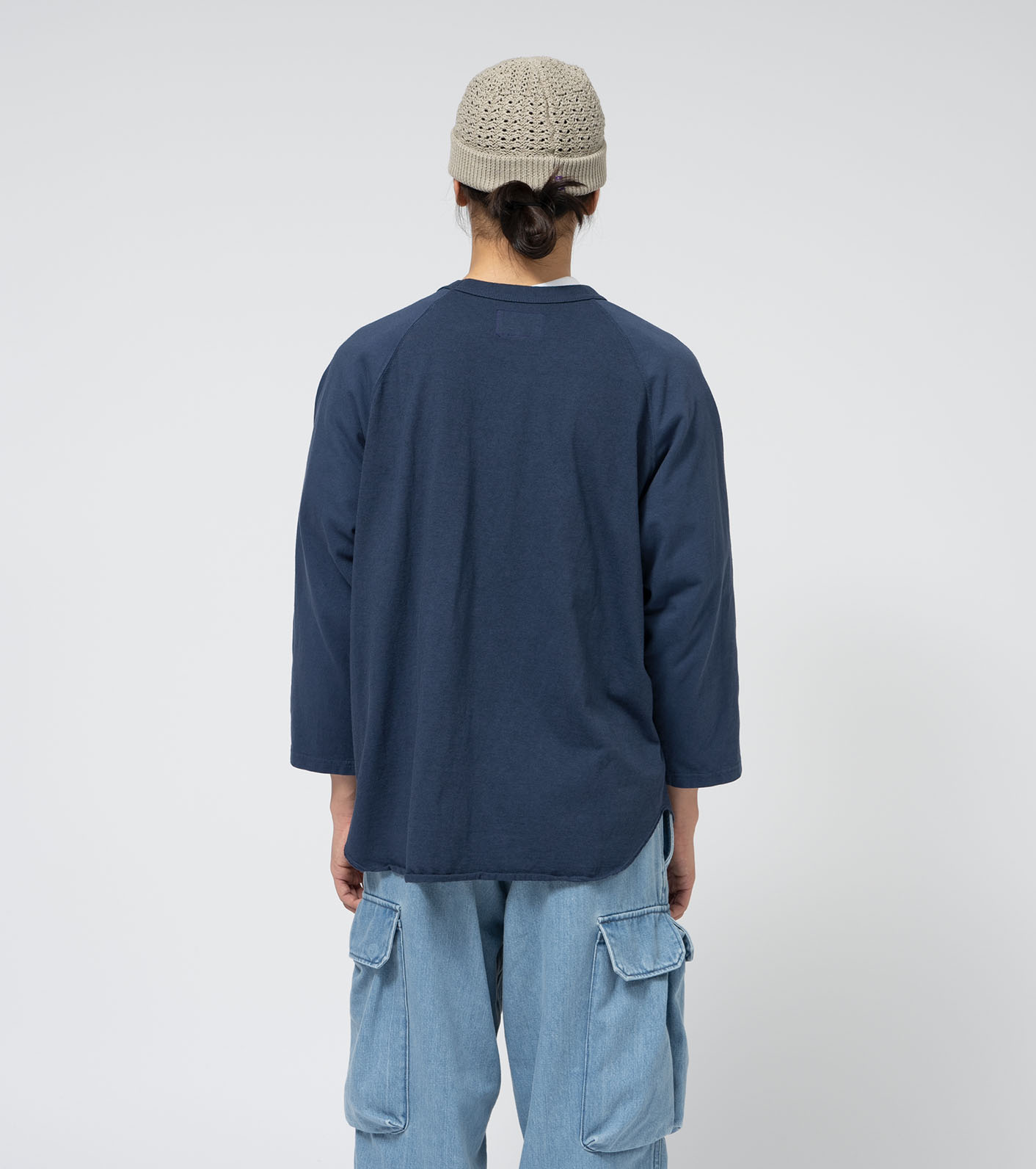 노스페이스퍼플라벨 티셔츠 7oz 필드 베이스볼 티 나나미카 25SS N25SH016 남녀공용 데일리 맨투맨 티셔츠 - 상세 이미지 5