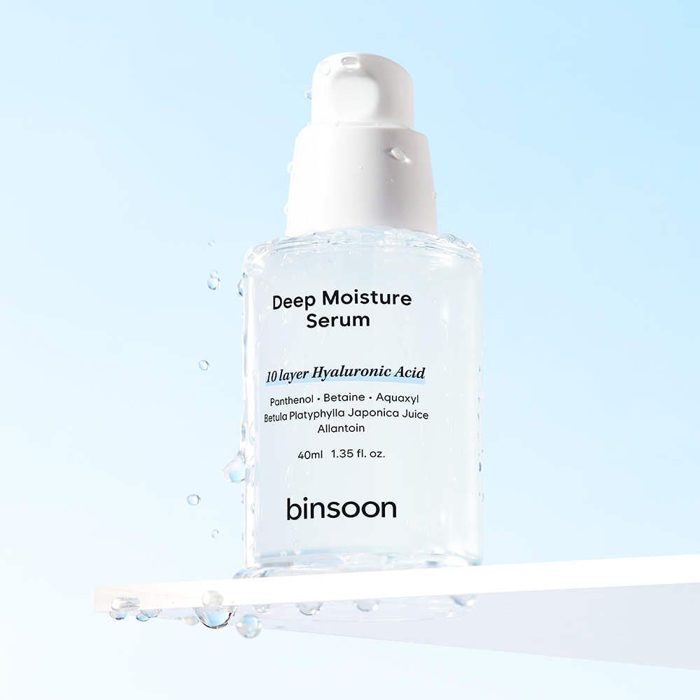 빈순 딥 모이스처 자작나무수액 세럼 히알루론산 수분 앰플 40ml, 1개 - 상품 이미지