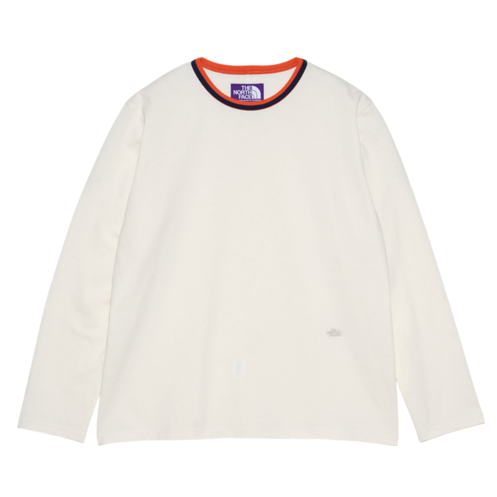 노스페이스퍼플라벨 티셔츠 코튼 저지 필드 롱 슬리브 티 나나미카 25SS N25SH017 남녀공용 데일리 이너 긴팔티 - 메인 이미지