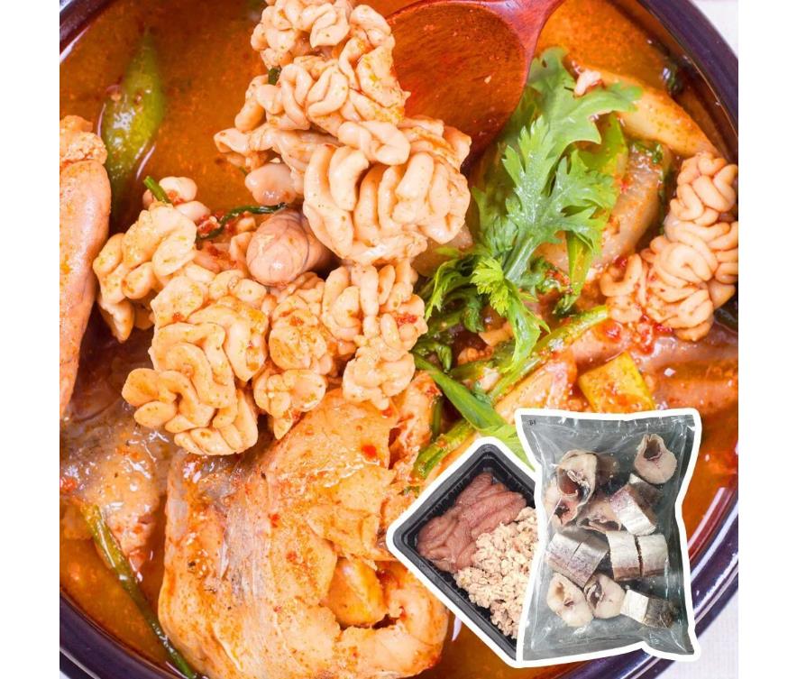 신선한 간편한 동태탕세트 절단코다리 1kg 알곤이포함 : 구쿠다스