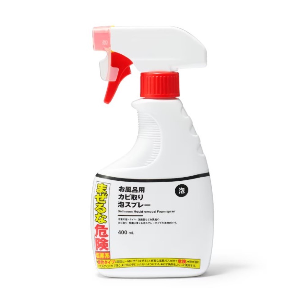 무인양품 목욕탕 곰팡이제거 거품 스프레이 본품 400ml