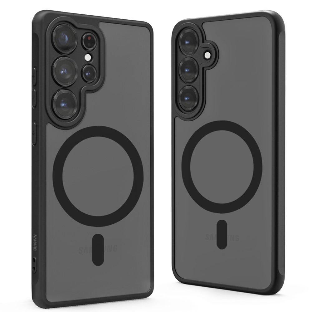 나하로 맥세이프 케이스 아머 하이브리드 블랙, 갤럭시S25