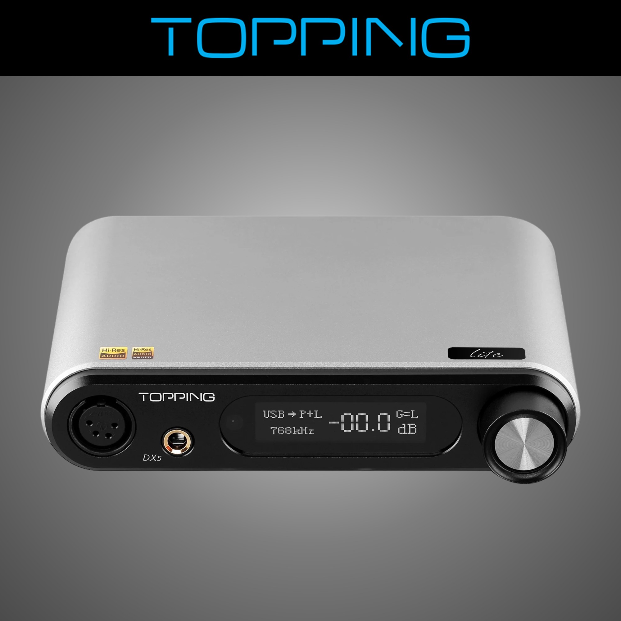 TOPPING 토핑 DX5 LITE DAC 헤드폰앰프 젠하이저 HD200 PRO 헤드폰 - 상세 이미지 5