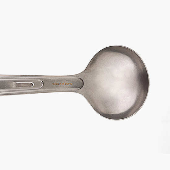 AMG 티타늄 국자 L 케이스 포함 캠핑 조리도구 레이들